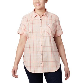 Columbia Overhemd Dames, Anytime Casual Stretch Short Sleeve Plus Size Gekleurd, 07IQOTWXH